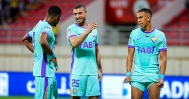 رامي ربيعة يبحث عن أول ألقابه مع العين ضد الوحدة في نهائي كأس الرابطة