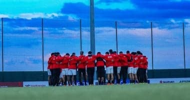 كواليس الليلة الأخيرة لتدريبات المنتخب المصرى قبل مباراة السنغال.. فيديو