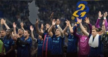 الأندية الأكثر تتويجا بدوريات البيج 5.. الإنتر يتجاوز ليفربول ويونايتد
