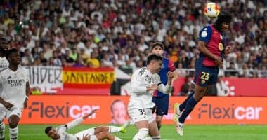 موعد مباراة الكلاسيكو بين برشلونة وريال مدريد لحسم لقب الدوري الإسباني