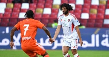 الننى فى مهمة جديدة مع الجزيرة أمام عجمان بالدوري الإماراتي