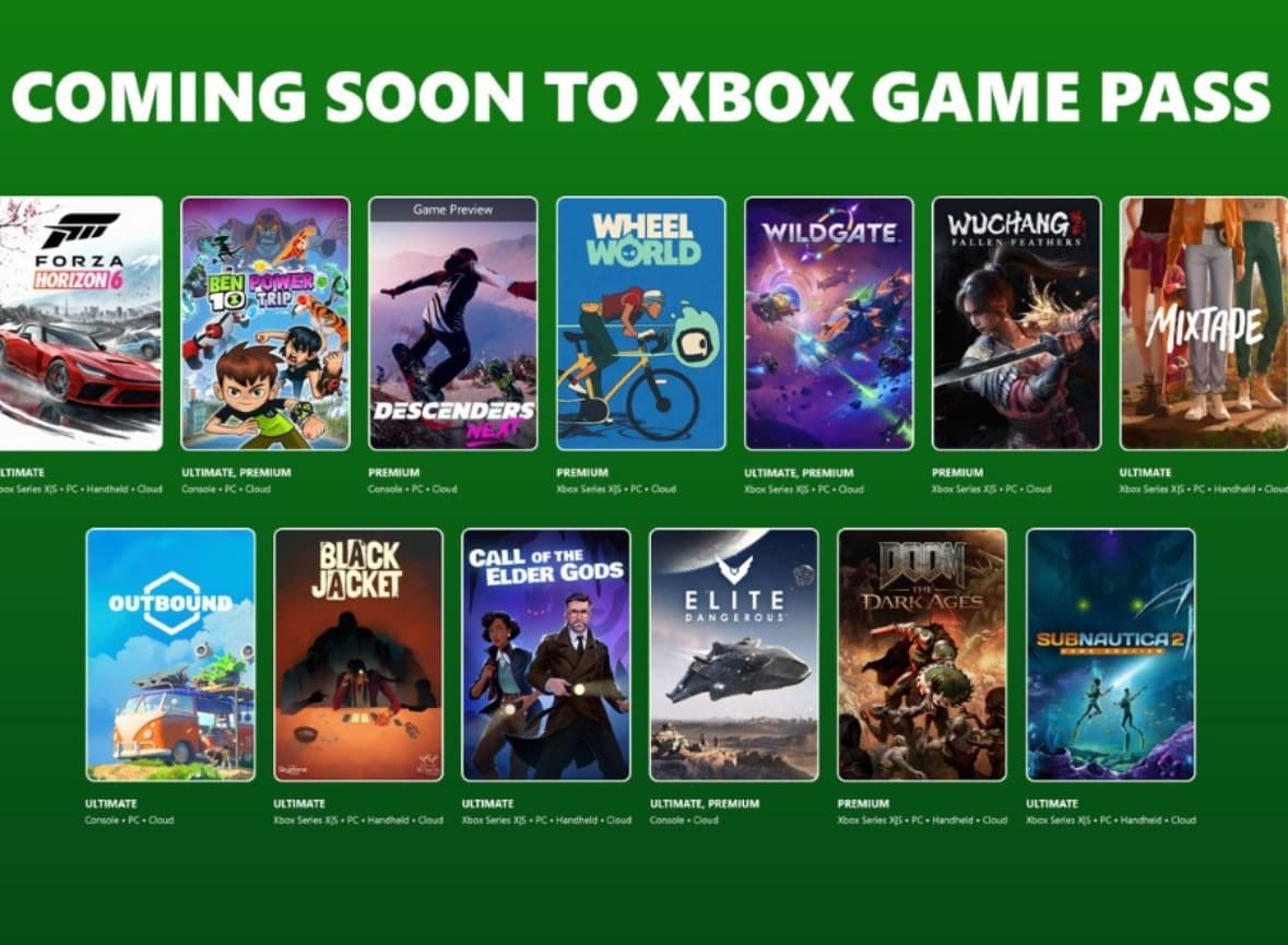مفاجأة Xbox للاعبين: 13 لعبة جديدة قادمة إلى Game Pass هذا الشهر