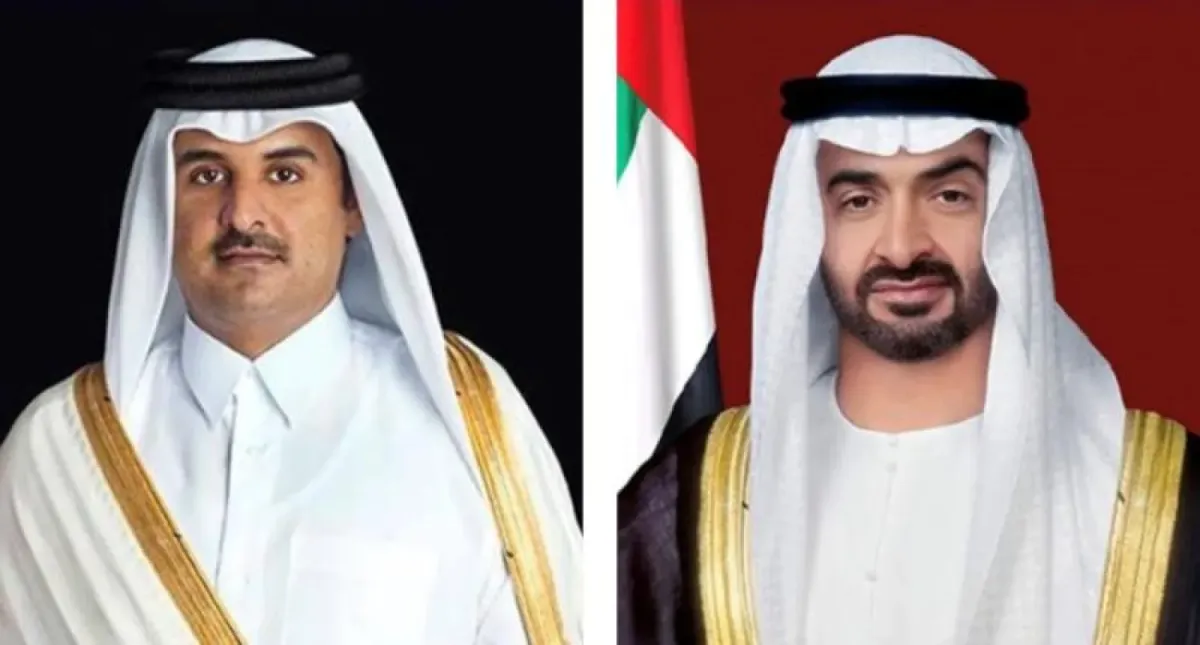 أمير قطر يدين استهداف الإمارات ويؤكد التضامن الكامل مع أبوظبي