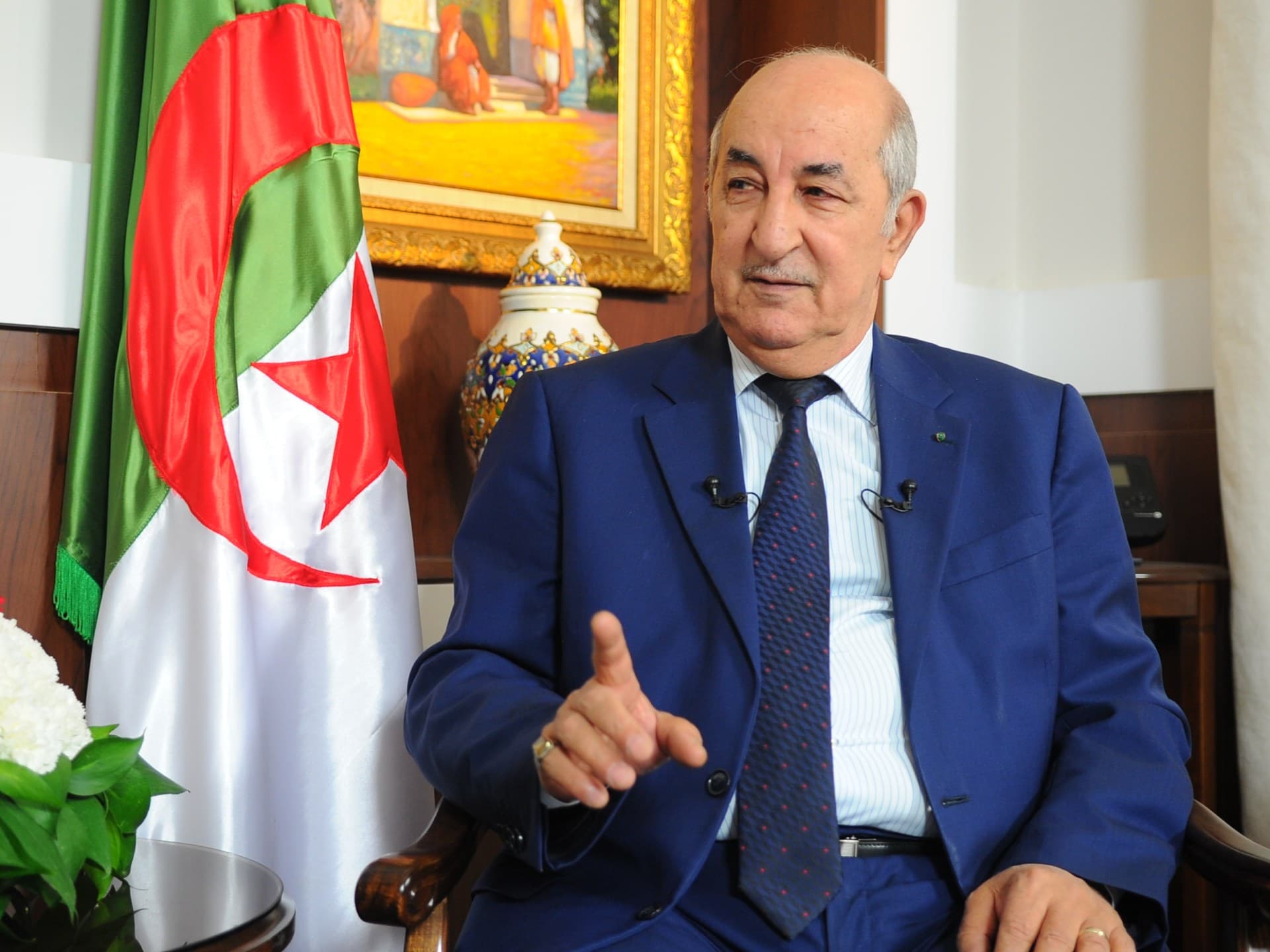 ماذا قال الرئيس الجزائري في أول تعليق عن الوضع في مالي