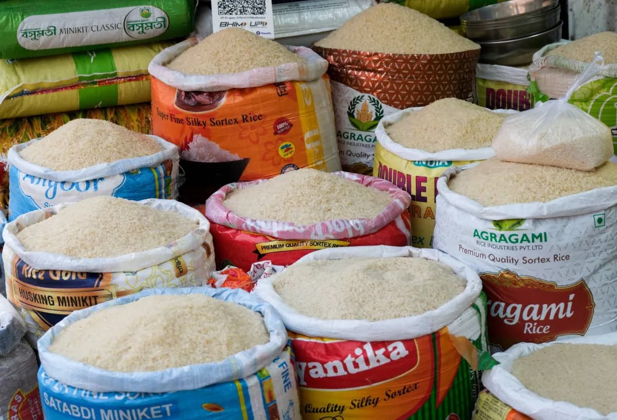 اضطرابات إيران تقطع واردات الأرز الهندي