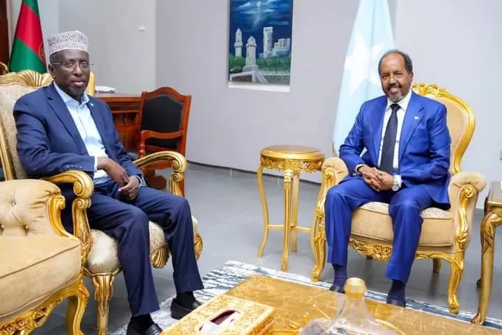 تبريد للأزمات... الرئيس الصومالي يلتقي زعيما معارضا بارزا