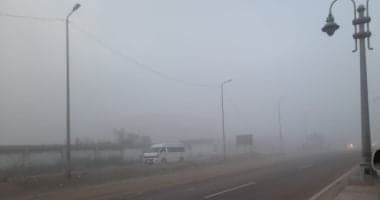 غلق الطريق الصحراوى من بوابات الإسكندرية بسبب الشبورة