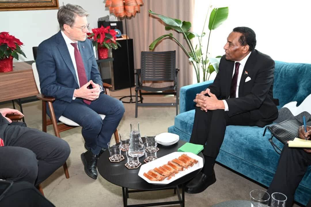 كامل إدريس يجتمع بالرئيس الدوري لمجلس الأمن الدولي