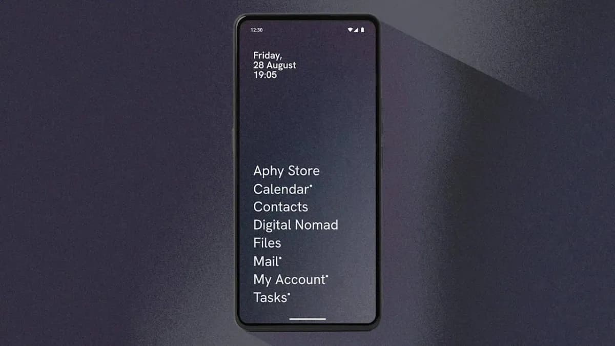 هاتف بتصميم بسيط للغاية... ينهي التدخل في الخصوصية