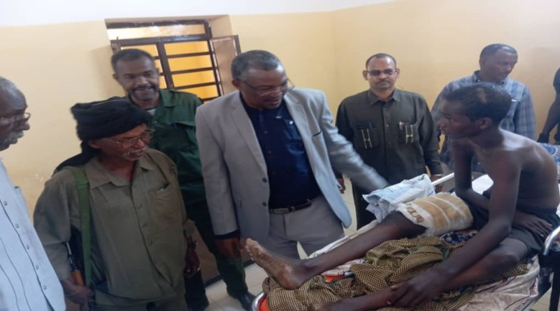 وزير الصحة والتنمية الاجتماعية بولاية النيل الابيض ممثل الوالي يتفقد الأسري من الخرطوم بجبل اولياء020 وزير الصحة والتنمية الاجتماعية بولاية النيل الابيض ممثل الوالي يتفقد الأسري من الخرطوم بجبل اولياء