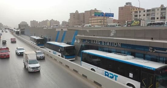 تشغيل مباشر لأتوبيسات BRT بين الإسكندرية الزراعى وصن كابيتال.. تفاصيل