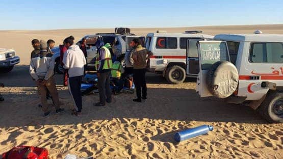 ليبي ينقذ سودانيين اقتربوا من الهلاك020 ليبي ينقذ سودانيين اقتربوا من الهلاك