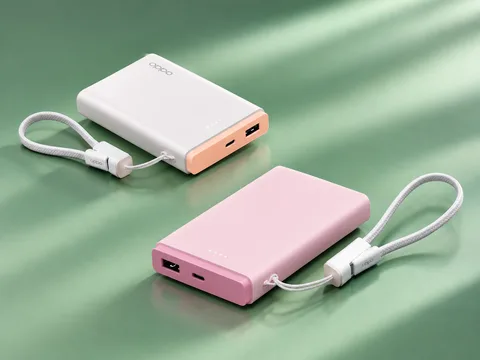 شركة أوبو تطلق بنك الطاقة Pocket Charge المدمج بسعة 10000mAh وقدرة شحن 33W