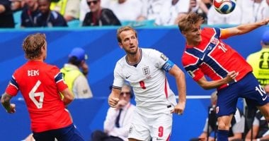 النرويج ضد إنجلترا.. شيلدروب يهز شباك الأسود الثلاثة فى الدقيقة 36 فيديو