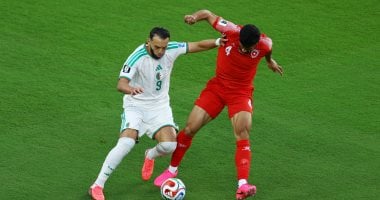 الأردن تتقدم على الجزائر بهدف الرشدان في الدقيقة 35 بكأس العالم