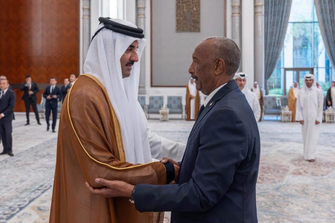 البرهان يصل الدوحة لتقديم التعازي في وفاة الأمير الشيخ حمد بن خليفة آل ثاني