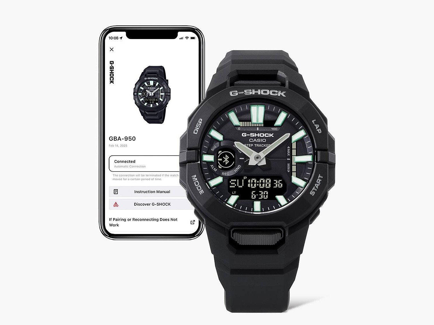 ساعة Casio GShock GBA950 متاحة الآن في أوروبا020 ساعة Casio GShock GBA950 متاحة الآن في أوروبا