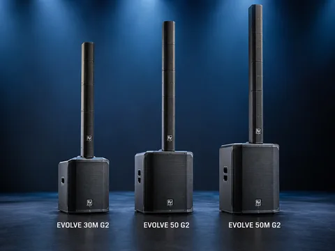 ElectroVoice تطرح الجيل الثاني من مكبرات الصوت Evolve G2 عالميا بتحسينات تقنية وأداء أقوى