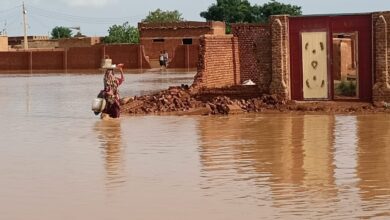 أمطار وسيول مدمرة بالولاية الشمالية ومخاوف من تلوث المياه020 أمطار وسيول مدمرة بالولاية الشمالية ومخاوف من تلوث المياه