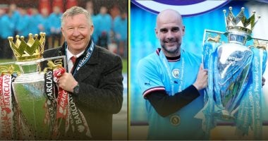 فيرجسون ملك مدربي الدوري الإنجليزي بـ13 لقبا.. جوارديولا وصيفا