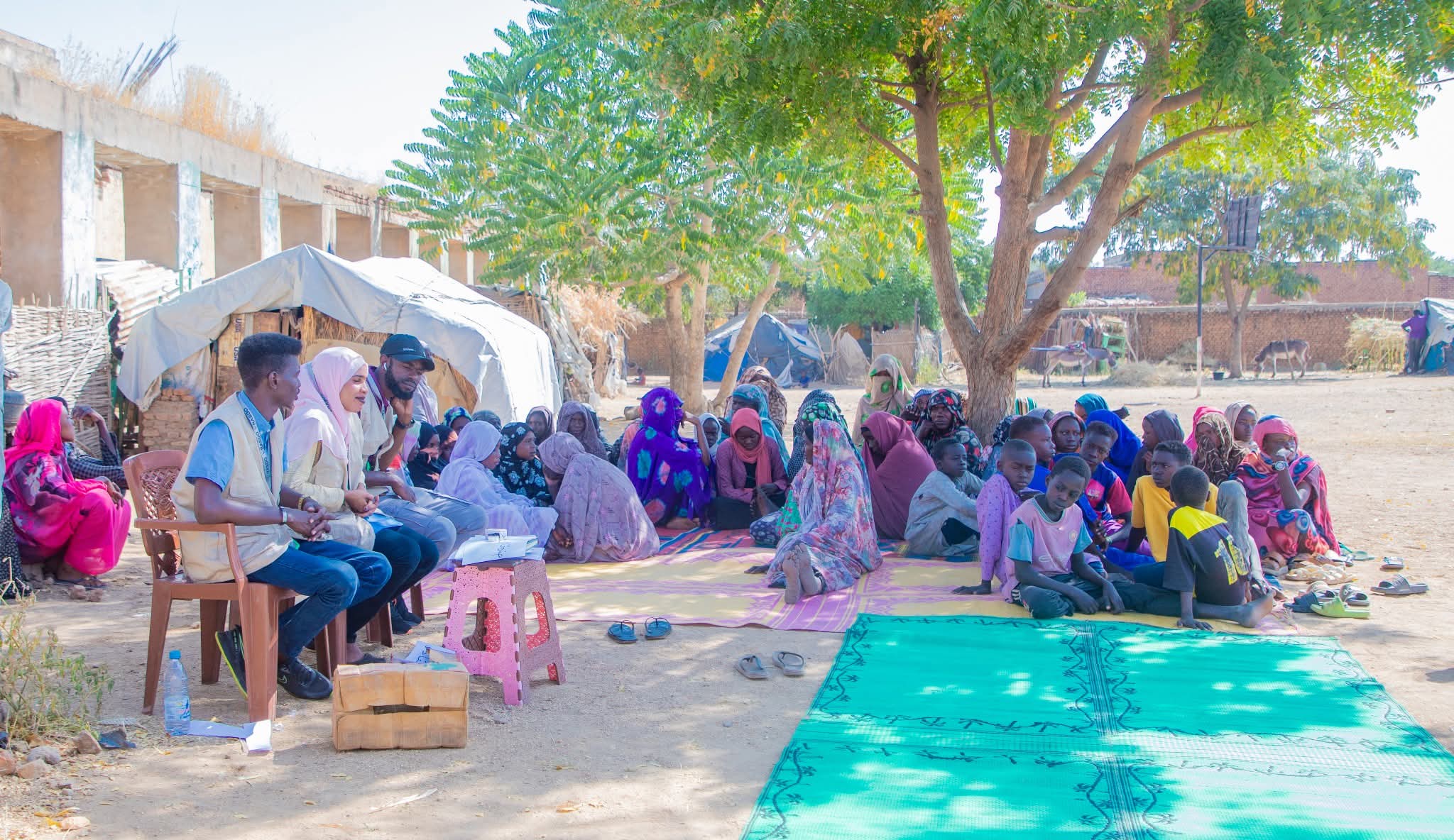 وسط دارفور تقرر إخلاء المؤسسات الحكوميةمن النازحين