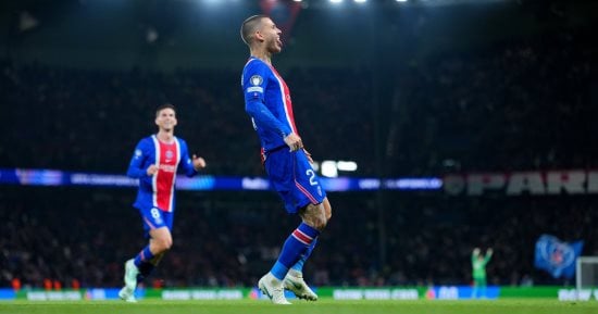 باريس سان جيرمان يحسم قمة برشلونة برباعية في دوري أبطال أوروبا فيديو