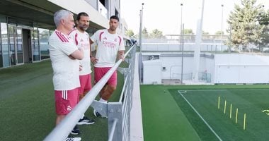 جوزيه مورينيو يظهر لأول مرة فى مقر تدريبات ريال مدريد.. صور