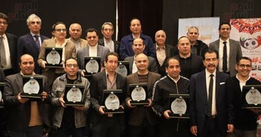 اليوم السابع يتسلم 6 جوائز فى حفل تفوق النقاد الرياضيين