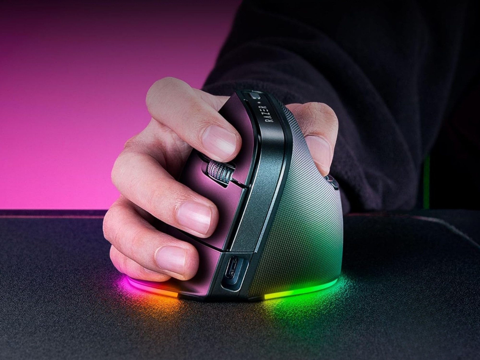 مراجعة: Razer Pro Click V2 Vertical Edition أول فأرة رأسية من Razer020 مراجعة: Razer Pro Click V2 Vertical Edition أول فأرة رأسية من Razer