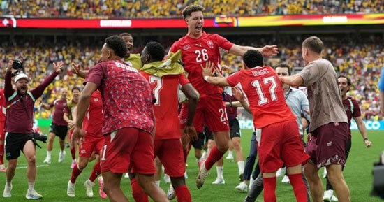 سويسرا تضرب إسكتلندا بثلاثية وتتصدر مجموعتها في دوري الأمم الأوروبية