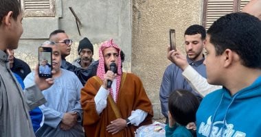 أجواء العيد تضيف البهجة على ساحة مسجد الرضوان بمدينة السلام.. صور