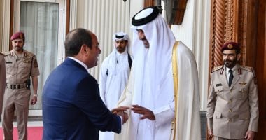 الرئيس السيسى يغادر الدوحة متوجها إلى الكويت020 الرئيس السيسى يغادر الدوحة متوجها إلى الكويت