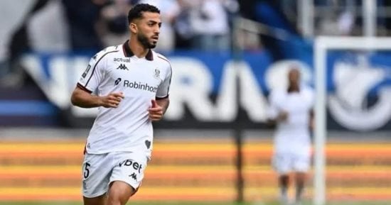 نيس ضد نادي لومان.. محمد عبد المنعم يشارك في التعادل 11