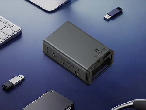 Wavlink تطلق منصة BlitZDockM الجديدة بمنفذ Thunderbolt 5 و15 منفذا متعددا