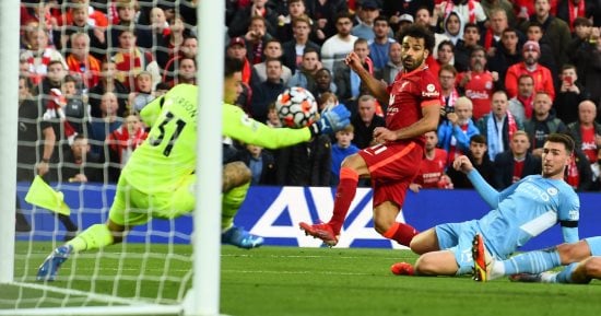 ليفربول يتفوق تاريخيا على مانشستر سيتي.. محمد صلاح بين كبار الهدافين