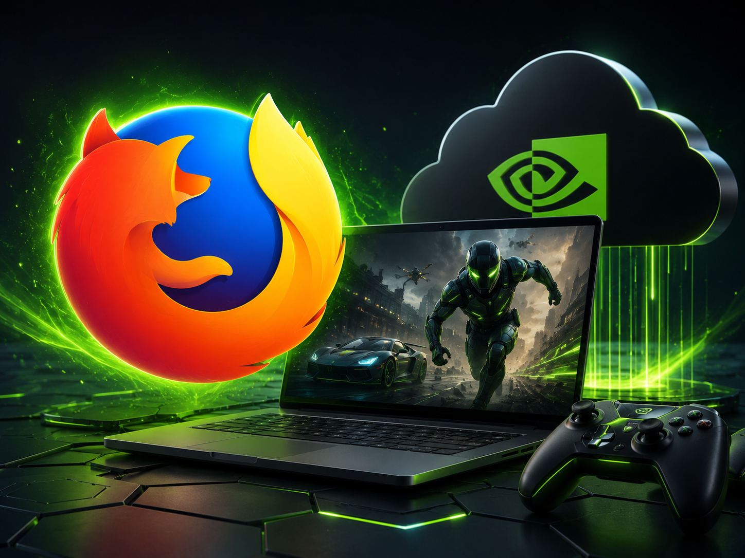 GeForce Now يدعم متصفح Firefox أخيرا