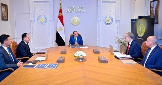 الرئيس السيسى يوجه باتخاذ الإجراءات اللازمة لسحب الأراضى الصناعية غير المستغلة