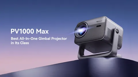 شركة Blackview تكشف رسميا عن جهاز العرض المتكامل PV1000 Max بنظام تشغيل VIDAA OS الذكي