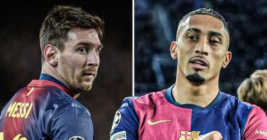 رافينيا يتفوق على ميسي ويطارد رونالدو بعد 7 مباريات في الدوري الإسباني