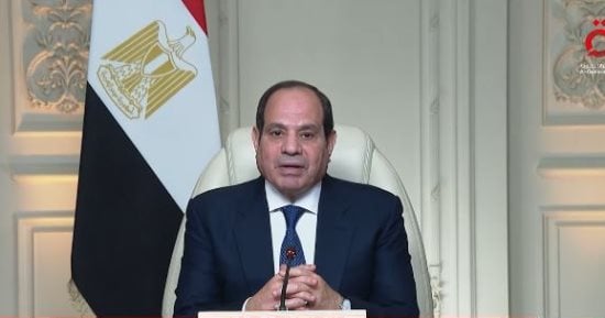 فخامة الرئيس السيسى: الأمن المائى مسؤولية مشتركة تتطلب تعاونا دوليا حقيقيا