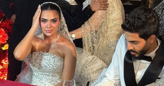 وسط فرحة الأهل والأصدقاء.. سعد الصغير شاهد على عقد قران نجله صور