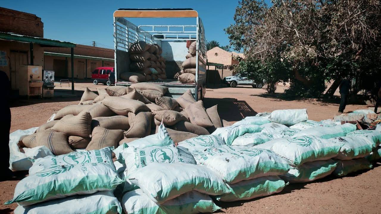 ضبط عربة جامبو محملة بأطنان كبيرة من النحاس مهربة خارج السودان