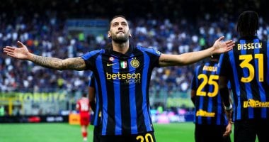 شاهد.. صاروخ كالهانوغلو يفتتح أهداف الدورى الإيطالى لموسم 20262027