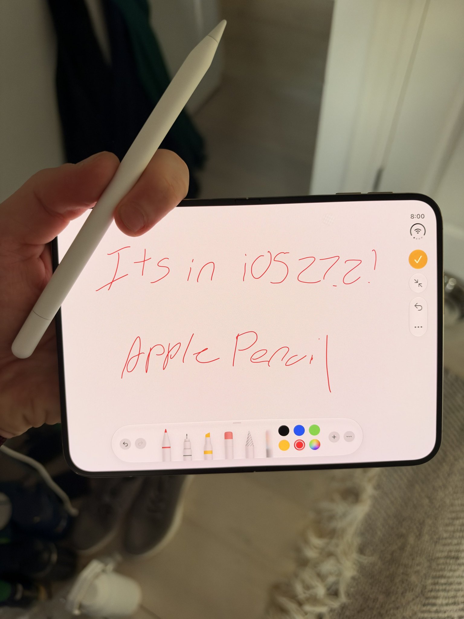 iPhone Duo يدعم Apple Pencil قريبا ويضيف ميزة Reachability لتسهيل الاستخدام