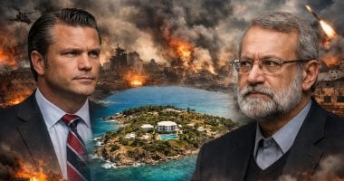 لاريجانى يهاجم وزير الدفاع الأمريكى: قادتنا بين الناس وقادتكم على جزيرة إبستين