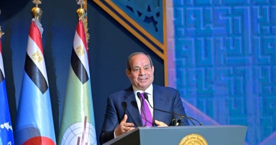 الرئيس السيسي: مصر تدعم أشقاءها فى الخليج ومستعدة للقيام بكل ما يلزم لخفض التصعيد