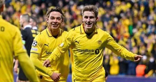بودو جليمت النرويجى يخطف فوزا مثيرا من بوروسيا دورتموند فى دورى الأبطال
