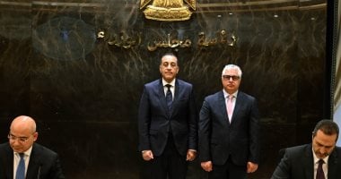 مدبولى يشهد توقيع عقد أجيليتي لتشغيل منطقة لوجستية باقتصادية قناة السويس