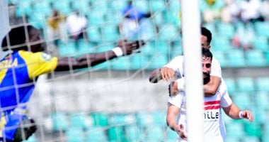 الزمالك يبحث عن الهدف الثانى أمام كوتوهو بعد 60 دقيقة