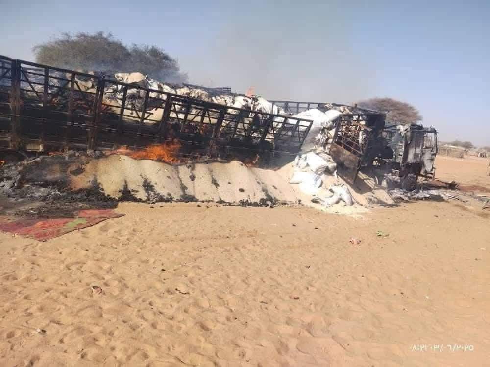 رسالة نار من الأمم المتحدة بعد استهداف قافلة إغاثة بدارفور020 رسالة نار من الأمم المتحدة بعد استهداف قافلة إغاثة بدارفور